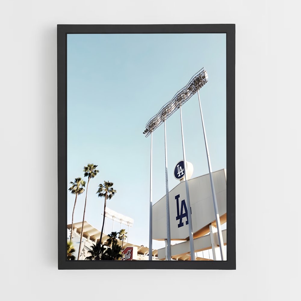 Poster Dodgers Paradise – affiche Baseball (vue 2)
